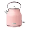 Haden  Heritage 1.7 Liter (7 Cup) Stainless Steel Electric Kettle with Auto Shut-Off and Boil-Dry Protection -75043