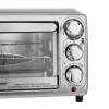 Hamilton Beach 31143 1100-Watt 4-Slice Stainless Steel Toaster Oven