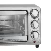 Hamilton Beach 31143 1100-Watt 4-Slice Stainless Steel Toaster Oven