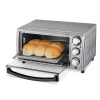 Hamilton Beach 31143 1100-Watt 4-Slice Stainless Steel Toaster Oven