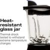 Hamilton Beach 54220 Wave Crusher Blender with 14 Functions & 40oz Glass Jar for Shakes and Smoothies, Black