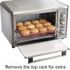 Hamilton Beach Countertop Rotisserie Convection Toaster Oven, Extra-Large, Stainless Steel (31103DA)