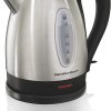 Hamilton Beach Electric Tea Kettle, Water Boiler & Heater, 1.7 L, Cordless, Auto-Shutoff and Boil-Dry Protection, Stainless Steel (40880)