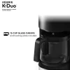 Keurig K-Duo Coffee Maker, Single Serve and 12-Cup Carafe Drip Coffee Brewer, Compatible with K-Cup Pods and Ground Coffee, Black