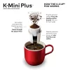 Keurig K-Mini Plus Coffee Maker, Single Serve K-Cup Pod Coffee Brewer, 6 to 12 oz. Brew Size, Stores up to 9 K-Cup Pods, Black