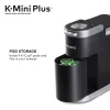Keurig K-Mini Plus Coffee Maker, Single Serve K-Cup Pod Coffee Brewer, 6 to 12 oz. Brew Size, Stores up to 9 K-Cup Pods, Black