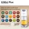 Keurig K-Mini Plus Coffee Maker, Single Serve K-Cup Pod Coffee Brewer, 6 to 12 oz. Brew Size, Stores up to 9 K-Cup Pods, Matte White