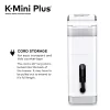 Keurig K-Mini Plus Coffee Maker, Single Serve K-Cup Pod Coffee Brewer, 6 to 12 oz. Brew Size, Stores up to 9 K-Cup Pods, Matte White