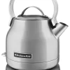 KitchenAid KEK1222SX 1.25-Liter Electric Kettle - Brushed Stainless Steel,Small