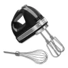 KitchenAid KHM7210OB 7-Speed Digital Hand Mixer with Turbo Beater II Accessories and Pro Whisk - Onyx Black