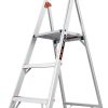 Little Giant Ladder Systems Flip-N-Lite, 5-Foot, Stepladder, Aluminum, Type 1A, 300 lbs Rated (15273-001)