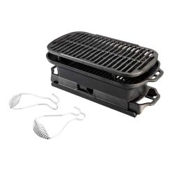 Lodge LSPROG Sportsman's Pro Cast Iron Grill