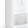 Medify Air MA-14 Air Purifier with H13 True HEPA Filter 200 sq ft Coverage for Allergens, Wildfire Smoke, Dust, Odors, Pollen, Pet Dander Quiet 99.9% Removal to 0.1 Microns White, 1-Pack