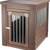 New Age Pet ecoFLEX Pet Crate End Table, Medium, Russet