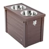 New Age Pet ecoFLEX Piedmont Dog Diner, Russet