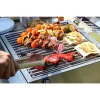Nexgrill 820-0033 2-Burner Portable Propane Gas Table Top Grill in Stainless Steel
