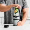 Ninja BN301 Nutri-Blender Plus Compact Personal Blender, 900-Peak-Watt Motor, Silver