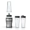 Ninja BN301 Nutri-Blender Plus Compact Personal Blender, 900-Peak-Watt Motor, Silver
