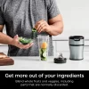 Ninja BN301 Nutri-Blender Plus Compact Personal Blender, 900-Peak-Watt Motor, Silver