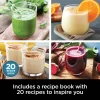 Ninja BN301 Nutri-Blender Plus Compact Personal Blender, 900-Peak-Watt Motor, Silver