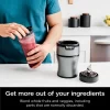 Ninja BN301 Nutri-Blender Plus Compact Personal Blender, 900-Peak-Watt Motor, Silver