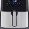 Oster DiamondForce Nonstick XL 5 Quart Digital Air Fryer, 8 Functions with Digital Touchscreen