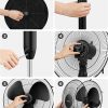 PELONIS 16'' Pedestal Remote Control, Oscillating Stand Up Fan 7-Hour Timer, 3-Speed and Adjustable Height, PFS40A4BBB, Supreme 16