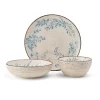 Pfaltzgraff 5274249 Bella 12-Piece Dinnerware Set, Service For 4, Multicolor