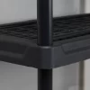 Project Source 339946 Plastic Heavy Duty 5-Tier Utility Shelving Unit (36-in W x 18-in D x 72-in H)