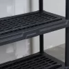 Project Source 339946 Plastic Heavy Duty 5-Tier Utility Shelving Unit (36-in W x 18-in D x 72-in H)