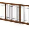 Richell Freestanding Gate for Dogs & Cats, Autumn Matte, Large