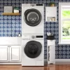 RiverRidge 06-142 Ashland 11-in W x 32-in H x 13.5-in D White Mdf Freestanding Linen Cabinet