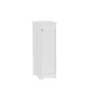 RiverRidge 06-143 Ashland 11-in W x 32-in H x 13.5-in D White Mdf Freestanding Linen Cabinet