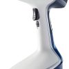 Rowenta DR8120 X-Cel Powerful Handheld Garment and Fabric Steamer Stainless Steel Heated Soleplate with 2 Steam Options, 1600-Watts, White