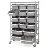 Seville Classics WEB677 36-in W x 14-in D x 56-in H 7-Tier NSF 16-Bin Rack