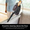 Shark HV322 Rocket Pet Plus Corded Stick Vacuum with LED Headlights, XL Dust Cup, Lightweight, Perfect for Pet Hair Pickup, Converts to a Hand Vacuum, with (2) Pet Attachments, Bordeaux Silver