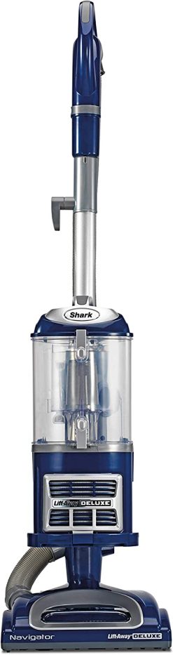 Shark NV360 Navigator Lift-Away Deluxe Upright Vacuum with Large Dust Cup Capacity, HEPA Filter, Swivel Steering, Upholstery Tool & Crevice Tool, Blue