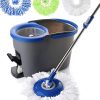 Simpli-Magic 79229 Spin Including 3 Mop Heads, Regular, Blue/Grey