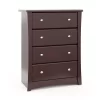 Storkcraft 03664-309 Crescent 4 Drawer Chest - Espresso