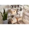 Style Selections LC5HC-R Steel 5-Tier Utility Shelving Unit (47.7-in W x 18-in D x 72-in H)
