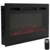 Sunnydaze Decor LOE-340 32-in Black Electric Fireplace Insert