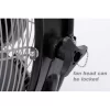 Utilitech SFD3-450BI 18-in 3-Speed Indoor Black Oscillating Floor Fan