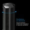 Vornado 32-in 3-Speed Indoor Black Tower Fan (FA1-0124-06)