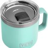 YETI Rambler 14 oz Mug, Vacuum Insulated, Stainless Steel with MagSlider Lid, Stainless