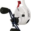 13 Fishing Black Betty FreeFall Ghost Window Inline Ice Fishing Reel