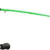 13 Fishing Radioactive Pickle Ice Inline Fishing Combo, Left Hand Retreive, 27