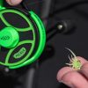 13 Fishing Radioactive Pickle Ice Inline Fishing Combo, Left Hand Retreive, 27