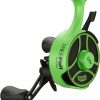 13 Fishing Radioactive Pickle Ice Inline Fishing Combo, Left Hand Retreive, 27