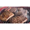 Americana 2130-4-511 The Wherever Portable Dual Fuel Electric and Charcoal Grill in Red