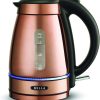 BELLA 14753 1.7 Liter Electric Tea Kettle Copper Chrome